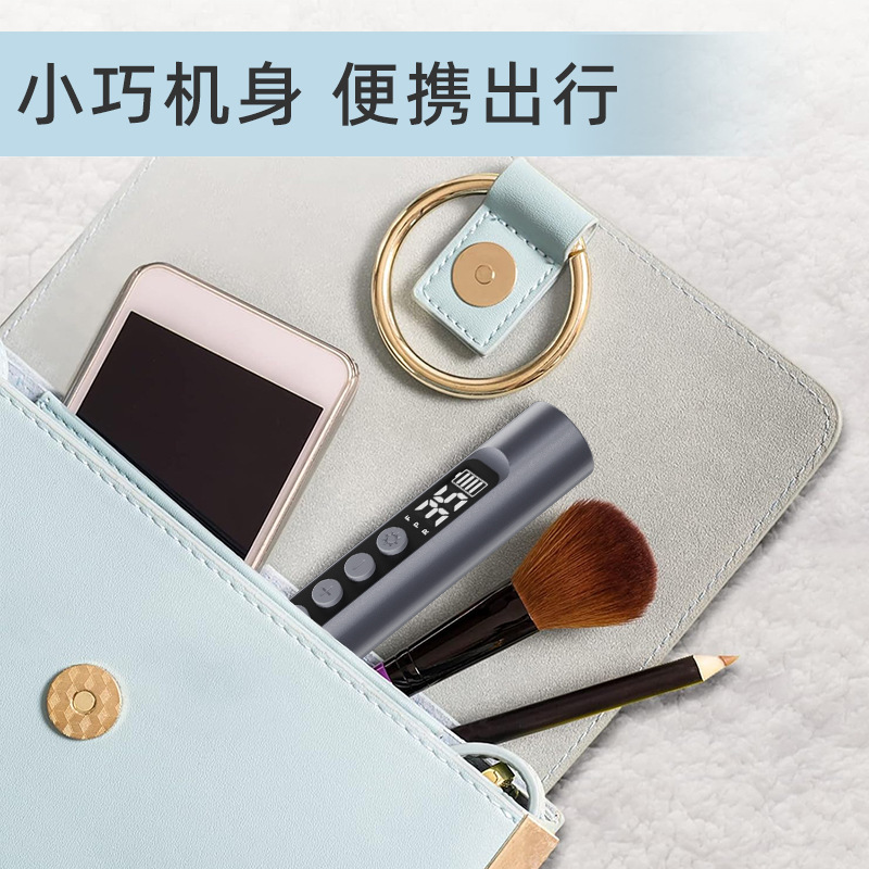 新しいマニキュア研磨機ツーインワン UV ベーキングランプ付きネイルポリッシャー角質除去マニキュアツール|undefined