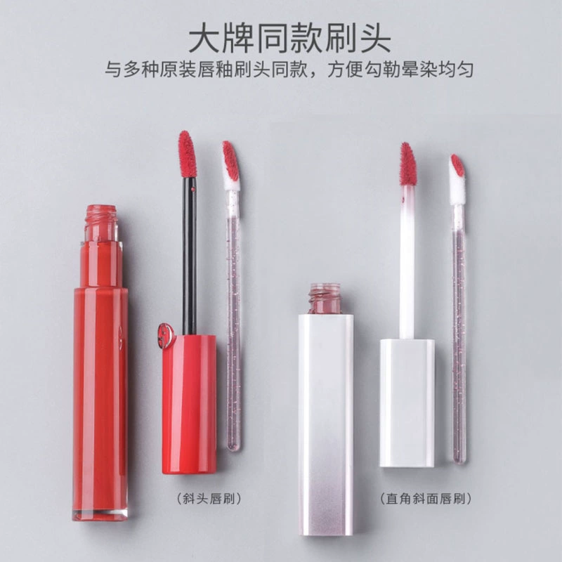 Одноразовая щетка для губ в кристаллах, баночная санэпид makeup artist с гало помадой помада глянцевый макияж кисть