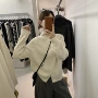 立领保暖厚实双头毛衣