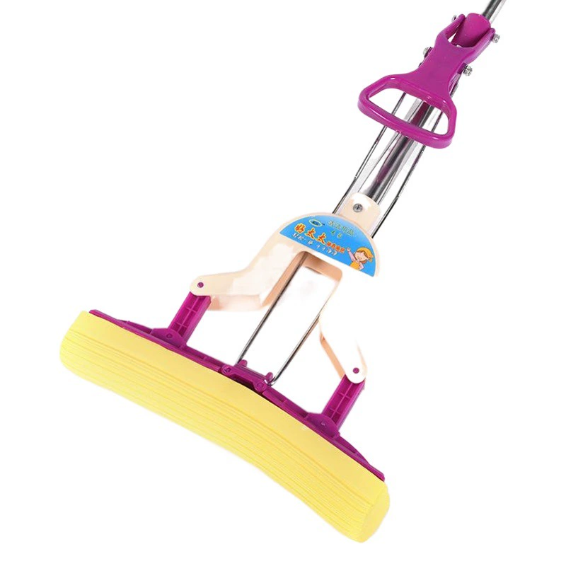 27 см сложенная вода сжимаемая Резина хлопок Швабра елочка впитывающая губка Швабра Выдвижная ленивая Швабра поколение волос