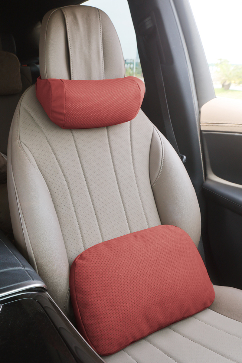Suitable for Mercedes-Benz Sec-Class Neck Pillow, Car Headrest, In-Car Neck Pillow, Seat Lumbar Support Cushion