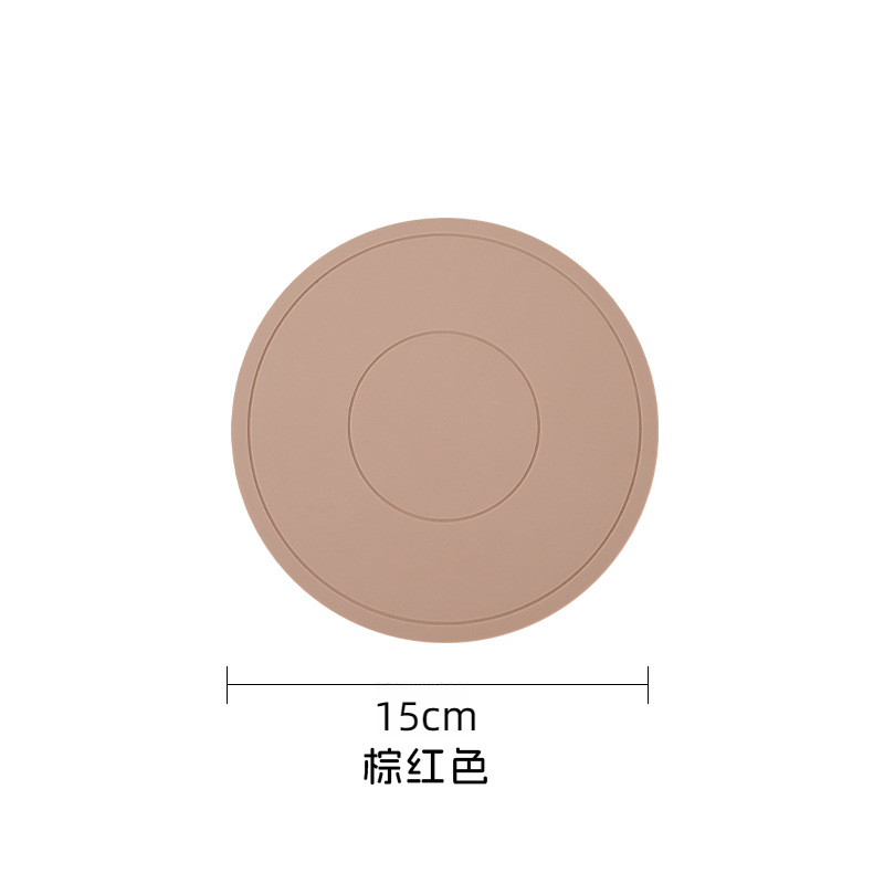 다크 브라운 적색 절연 패드