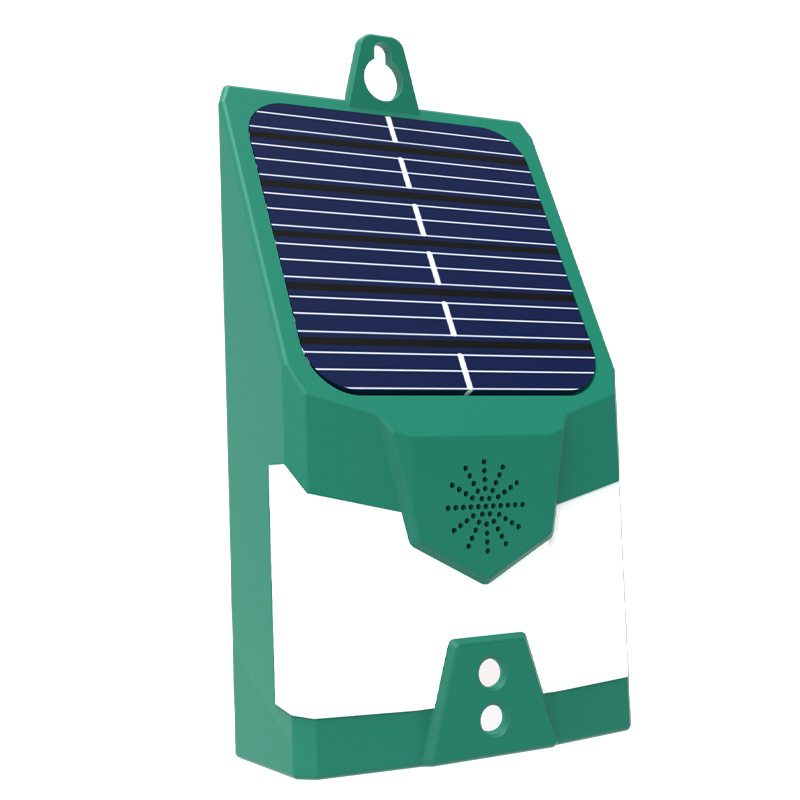 Transfronterizo caliente solar ratón repelente zumbador vibración Plug-and-play ultrasónico ratón repelente al aire libre serpiente repelente