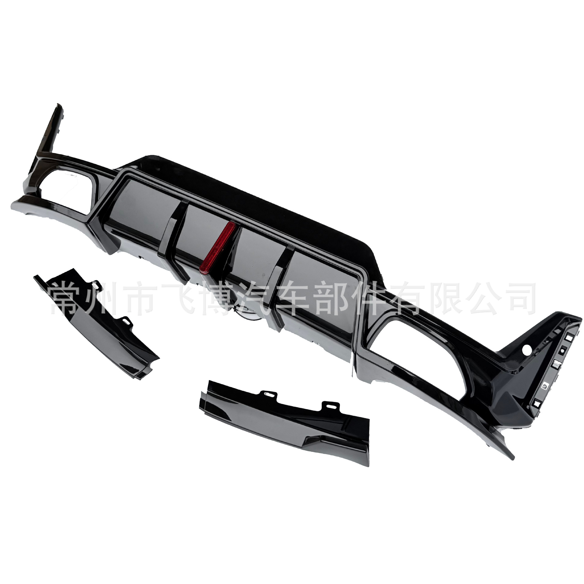 Suitable for BMW 3 Series (23-25) G20MP late model with corners but without lights, rear lip car modification part