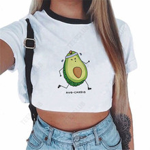 Vegan Avocado Print  Crop Top Wţ͹ӡ¶ĚbT