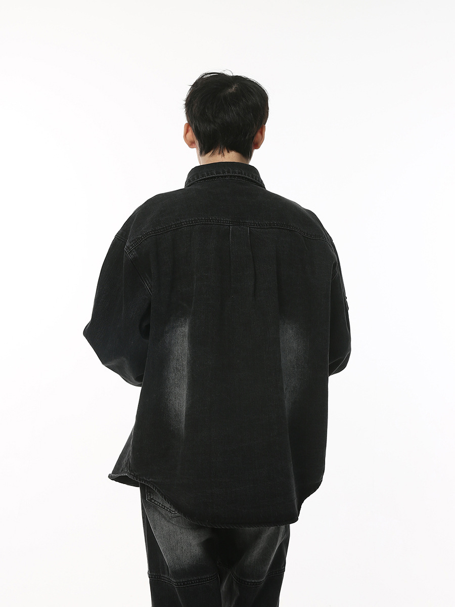 Mtlclothes ropa de Hombre | 2023 otoño nuevo estilo coreano lavado blanco herramientas Denim Pantalones traje