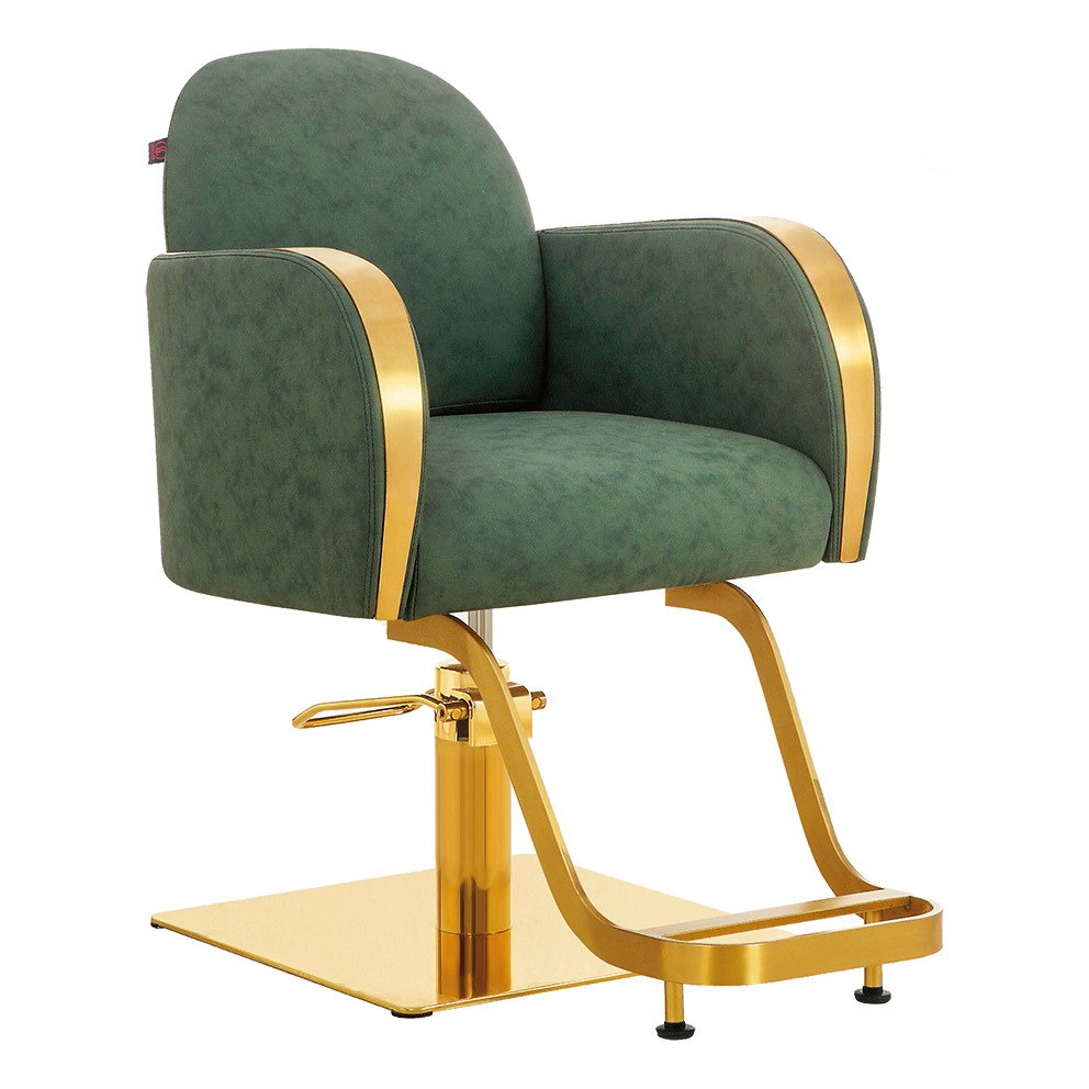 Peluquería, peluquería, peluquería, peluquería, peluquería, peluquería, silla de corte de pelo, silla giratoria, silla de teñido caliente de moda y lujo image 9