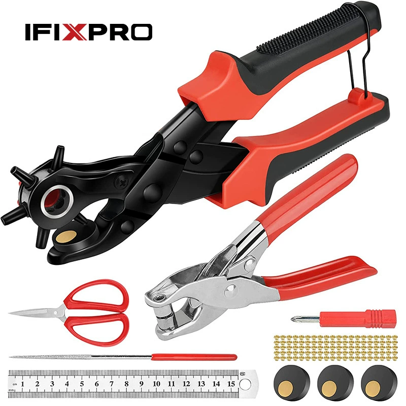 (Cross-border trading), universal belt, hole puncher, set, material