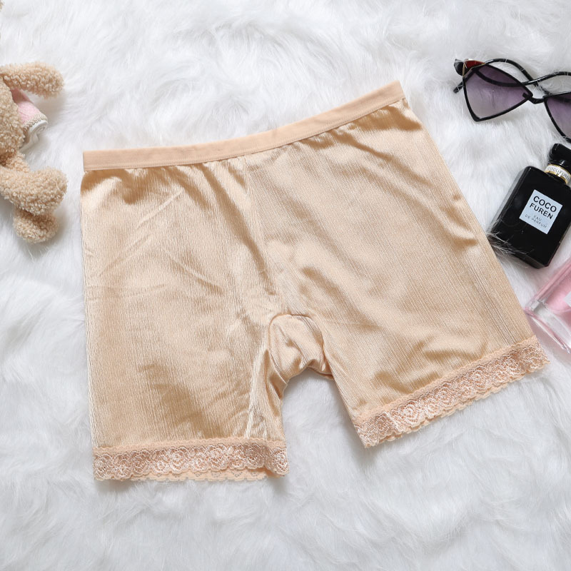 拉丝蕾丝边防走光安全裤