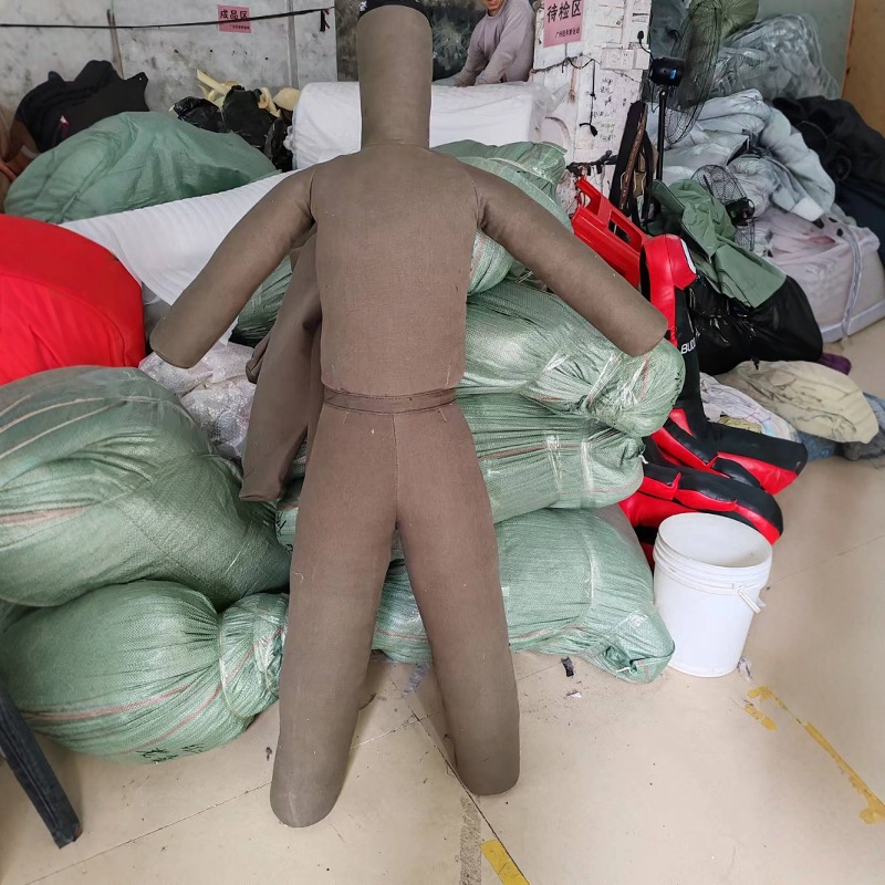 Fire Training Dummy Wrestling Emergency Drill Simulation Humanoid Sandbag Brazilian Jiu-Jitsu Mma Mixed Martial Arts Leather Man