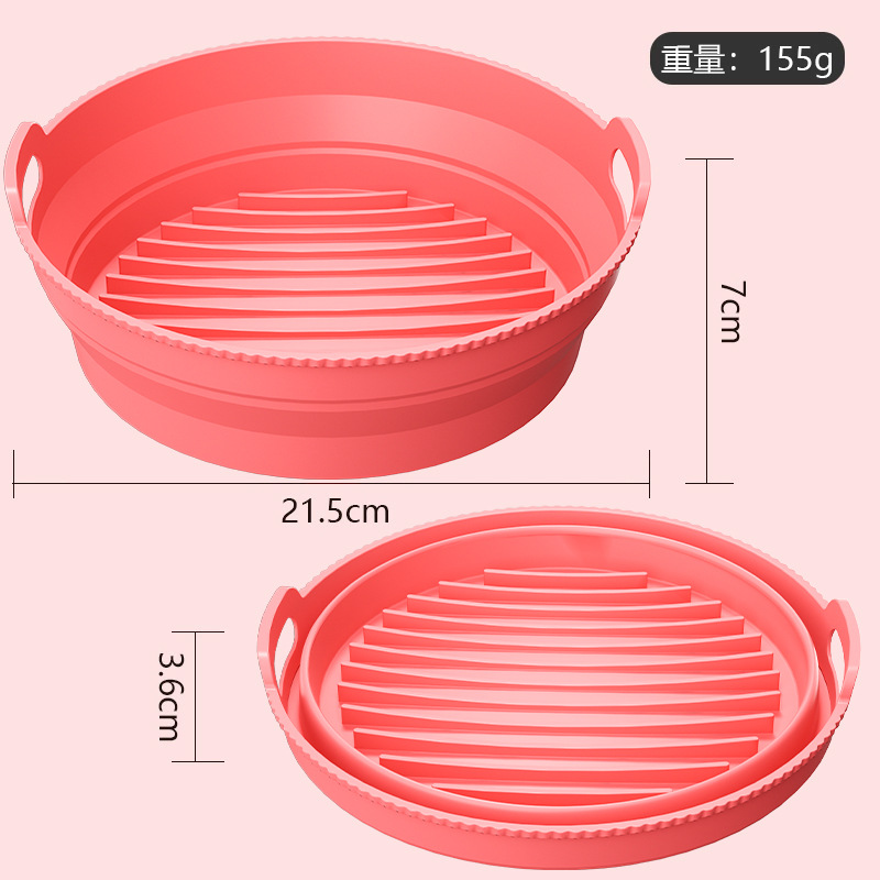 Freidora de aire redonda accesorios Air Fryer Ninja AF101 freidora de aire forro de bandeja de silicona