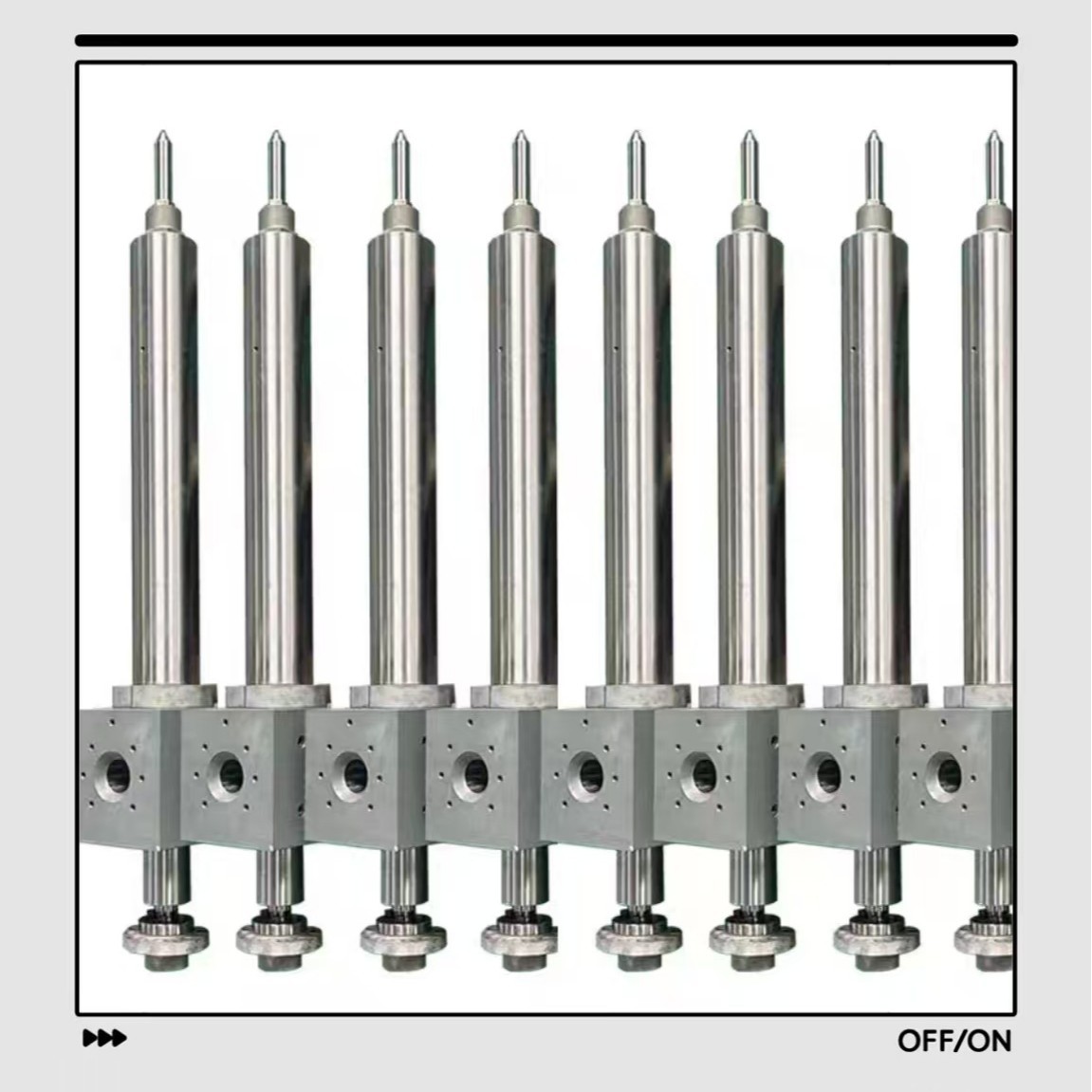舟山炮筒螺杆注塑螺杆耐磨双合金螺杆全硬B级螺杆料管组厂家直销