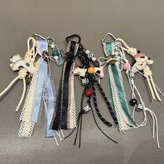 韓系insの個性的なカバンのペンダントの小さい大衆の鍵は編みます。