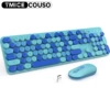 【CK280+CM622 Wireless 2.4G】Blue-Battery Model