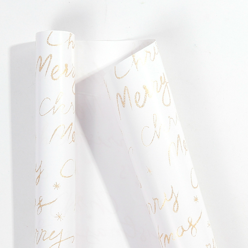 크리스마스 시리즈-플래티넘 문자/롤, 43*300cm