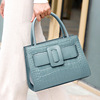 Fashionable universal leather summer one-shoulder bag