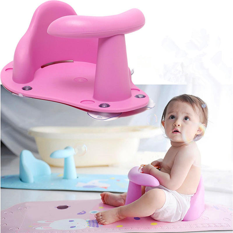 Asiento de baño para niños bañera estante asiento soporte antideslizante estera bebé baño silla cojín asiento multifuncional