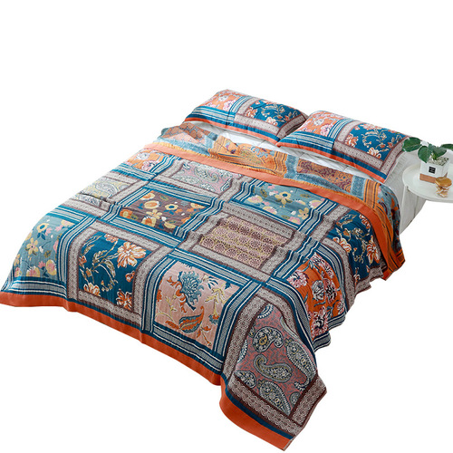 Fiberglass Towel Blanket Cover Quilt Cotton Fabric Comfort Air Conditioner Towel Blanket Manufacturer Wholesale Gift Summer Cooling Blanket