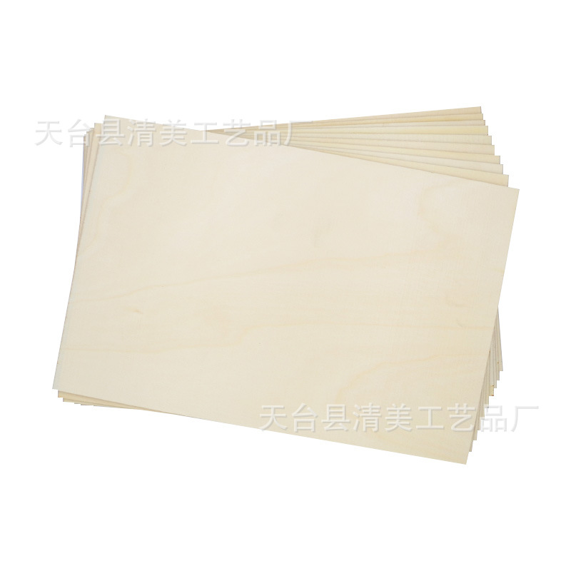 20*30cm ángulo recto rectangular madera chips decorativos en blanco madera DIY madera pintada virutas 10 unidades por paquete