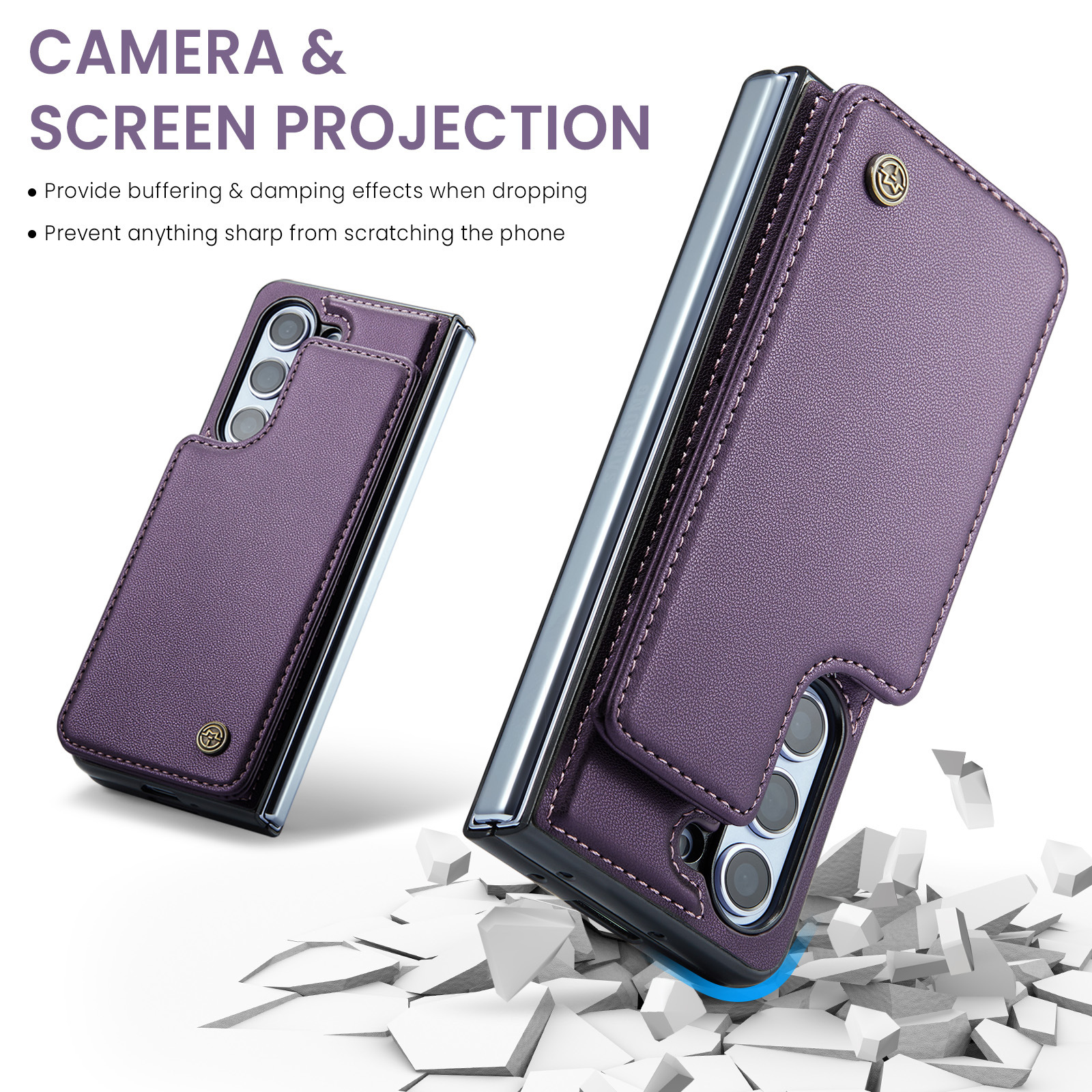 Anti-theft Leather Phone Protection Case For Apple And Samsung_voghion.com