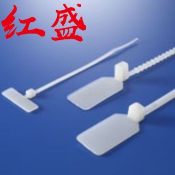 SCT-250白色红盛塑料-铅封扎线带 100/包