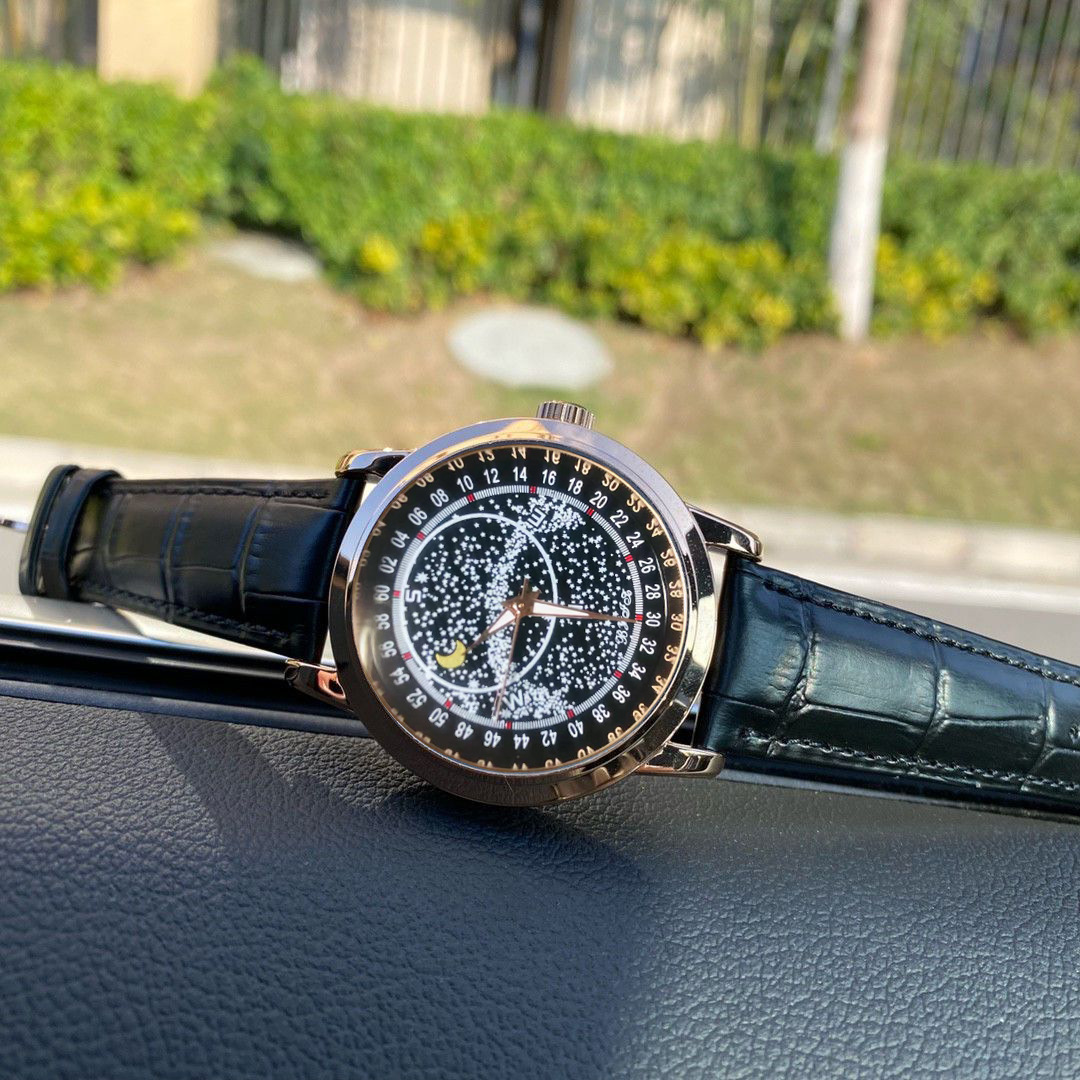 Buckle Buckle Style Round Dial Shape Simple Style Round Buckle Quartz Men's Watches