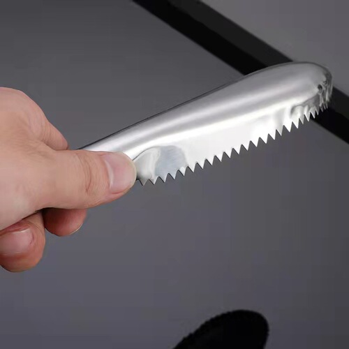 Stainless steel fish scale scraping household manual fish scale shaving and fish brushing tool fish killing and descaling machine peeling fish scales and planing fish scales