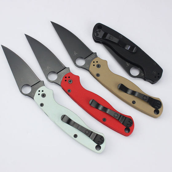 C81 folding knife new hot cross-border Amazon factory direct G10 handle outdoor folding knife