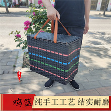 斗鸡提篮编织便携斗鸡竹编用品越南打鸡提篮装鸡篮子新款框垒德株