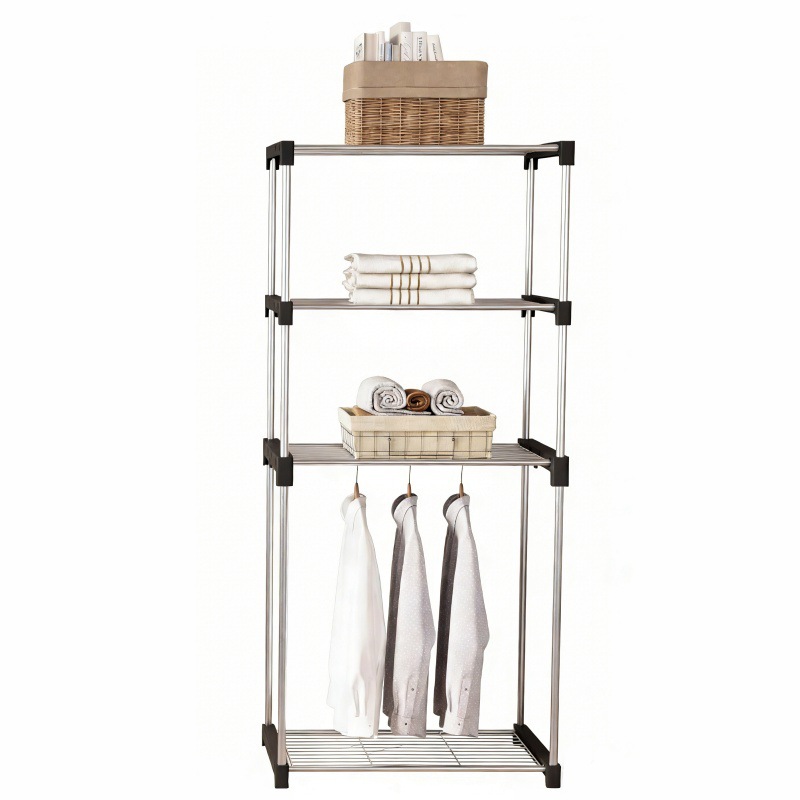 Transfronteriza personalizada desmontable rack de zapatos de metal armario estante de almacenamiento rack de zapatos y sombreros puerta de entrada de hierro forjado multicapa gabinete trasero