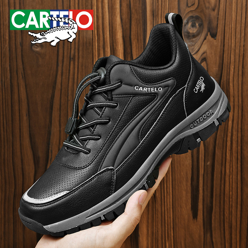 卡帝樂鱷魚鞋男登山鞋戶外厚底女鞋運動鞋旅行情侶鞋露營徒步鞋