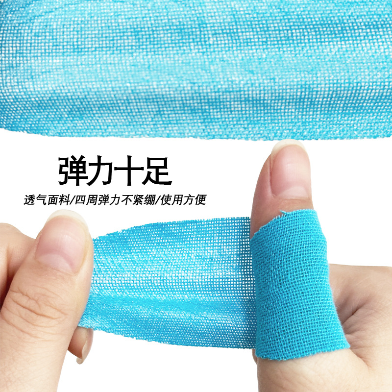 Pulgar transfronterizo fijo adhesivo de soporte anti-fricción deporte de bolos especial adhesivo de dedos adhesivo antideslizante