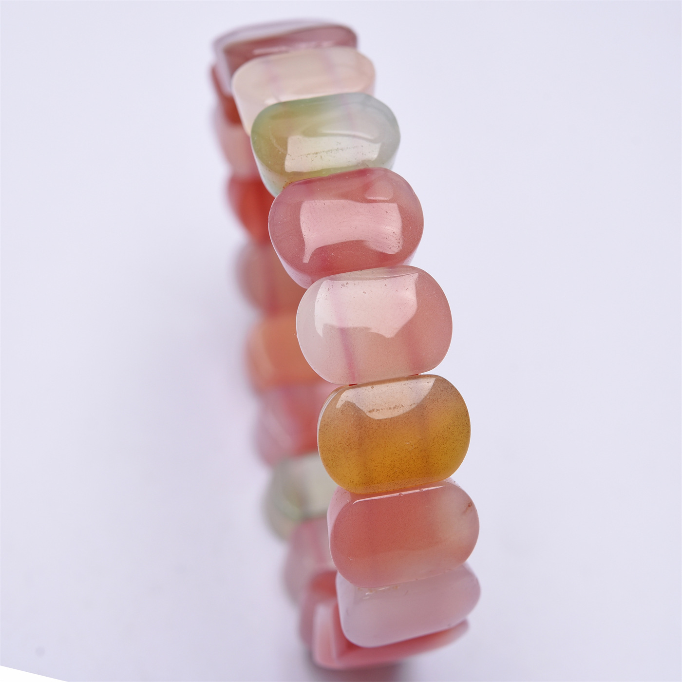 富宏ジュエリー天然石手列水晶瑪瑙孔雀石太陽石エネルギー石手札大全ブレスレット男女