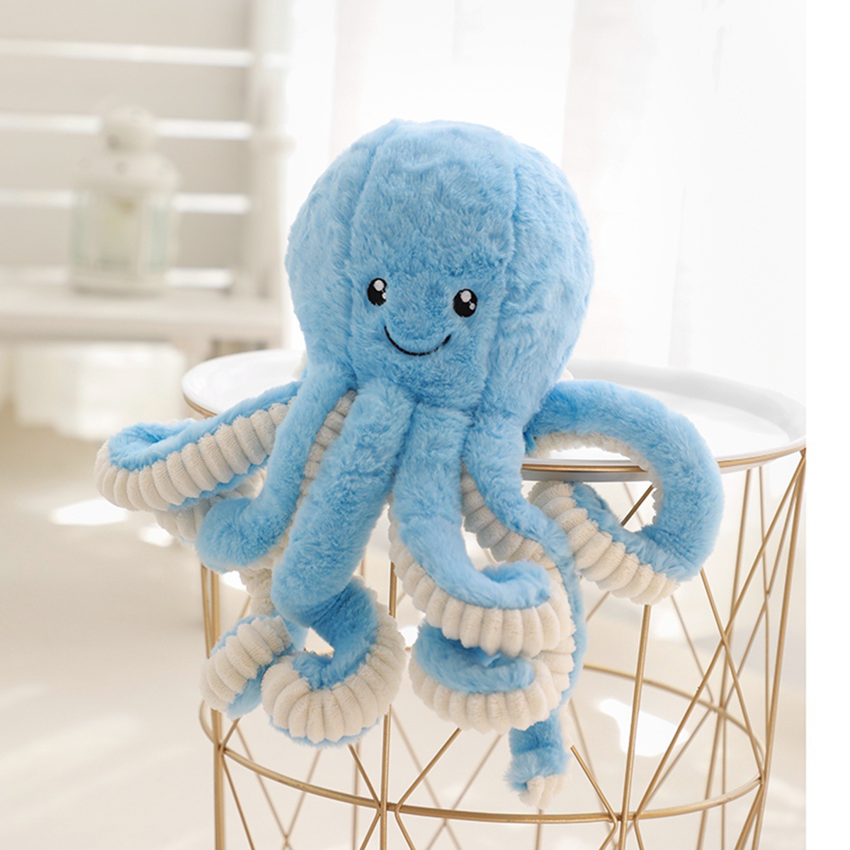 Cross-border Explosions Plush Toy Smiley Octopus Octopus Doll Children Doll Doll Gift Labeling Batch