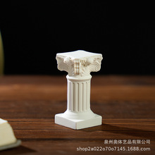 北欧式迷你罗马柱烛台摄影拍照道具背景家居客厅桌面装饰品摆件