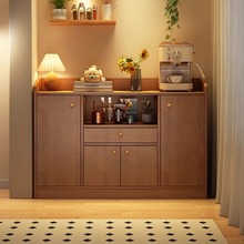 餐边柜茶水柜置物架客厅靠墙一体家用小柜子桌子收纳储物柜杂物柜