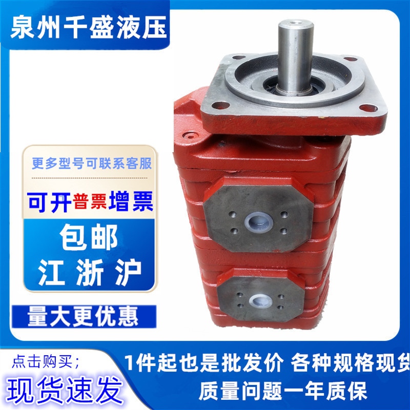 柳工铲车原厂齿轮泵11C154011C0655济南液压泵11C1048液压双联泵