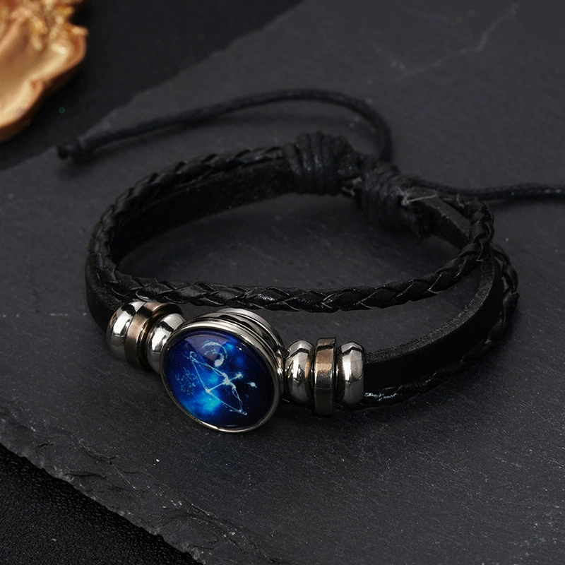 Текстовый знак зодиака, аксессуар ручной работы, бисер bracelet для любимого, Aliexpress, европейский стиль