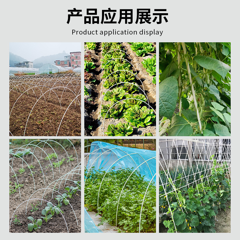 Envío Gratuito, Varillas de Fibra de Vidrio para Arcos Grandes y Pequeños, Invernaderos, Cobertizos para Flores, Invernaderos de Vegetales, 50 Varillas de Fibra de Vidrio image 5