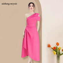 Խ��С���OӋ���B��ȹ 2024��б�牺�޸�����Ҏ�t�L��Ů��Y��ȹ