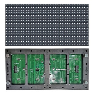 LED display surface stickers P10 full color unit board outdoor door electronic billboard subtitles indoor accessories module