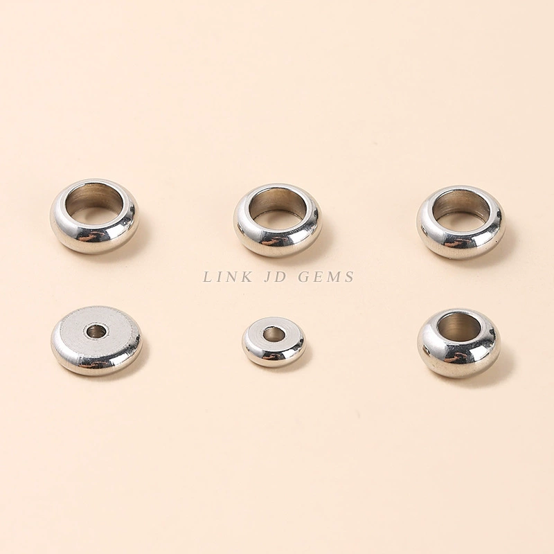 Round beads stainless steel, accessories, abacus, ring, bracelet, accessory, handmade, wholesale