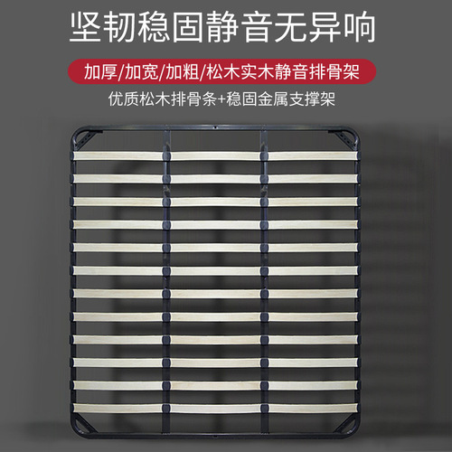 Double-Sided Leather Bed for Master and Baby with Guardrail and Anti-Fall, Modern Minimalist Extended Splicing Children's Mother and Child Bed