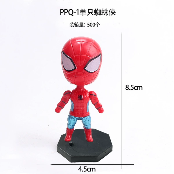 1 Plastic single Spider -Man