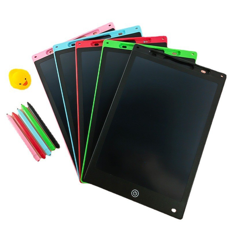Pizarra LCD para escribir, pizarra de graffiti para niños, pizarra pequeña, pizarra de dibujo con pantalla LCD, pizarra de escritura con borrado de pantalla con un solo clic, borrable