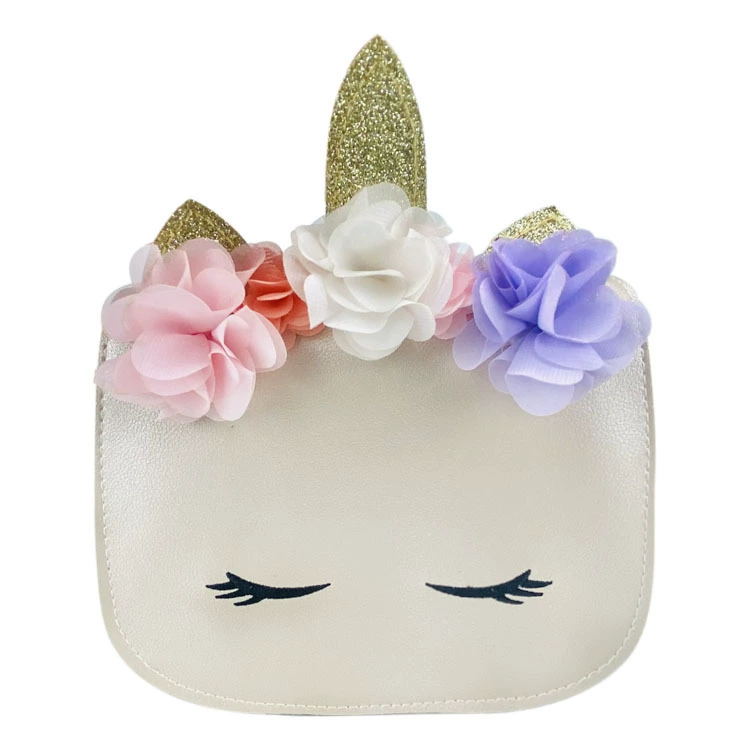 Shoulder bag, white children's bag, 2023 collection