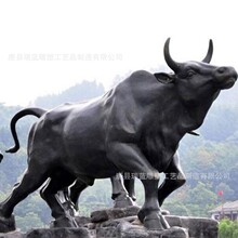 大型室外铜牛 1米2米3米4米5米抬头牛开荒牛拓荒牛低头牛华尔街牛