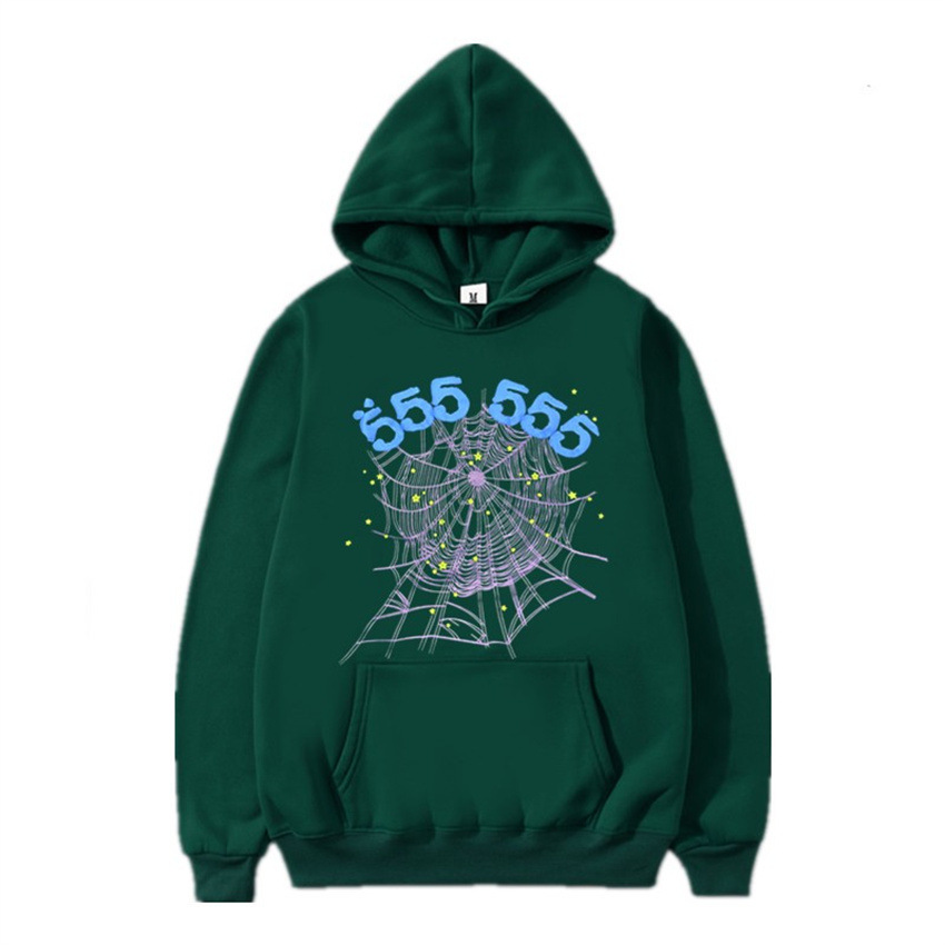 Hip-Hop-Sänger-Buchstabe 555555, bedrucktes Paar-Pullover, Herren- und Damen-Kapuzenpullover