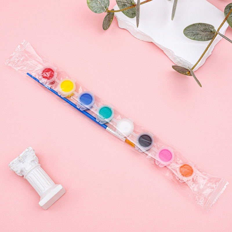 Pintura Acrílica Infantil de 12 Colores Set de 6