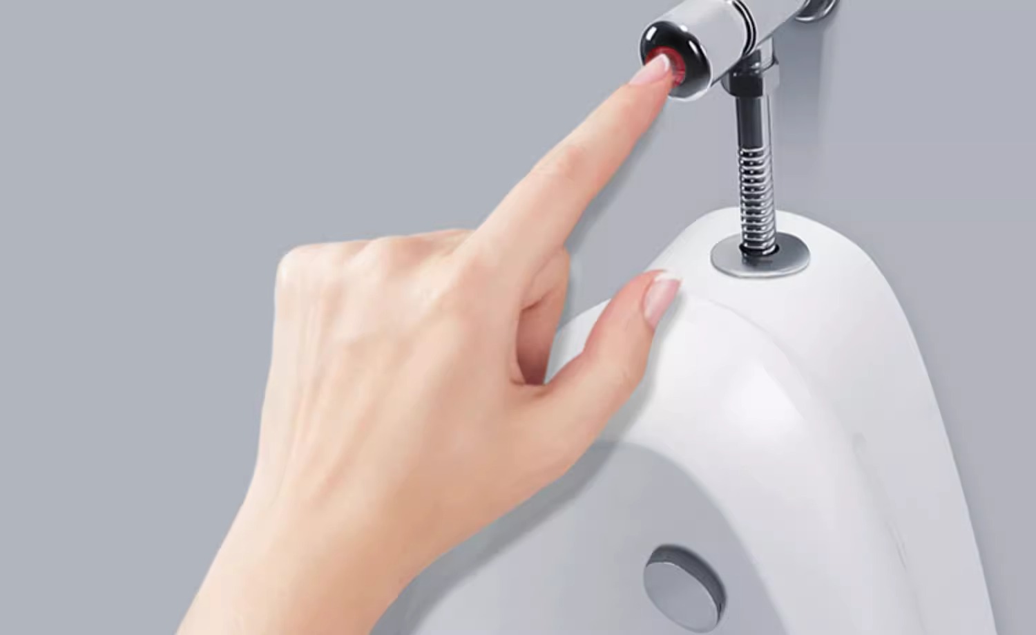 Integrated automatic sensor urinal for men, wall-mounted ceramic urinal, wall-mounted urinal, floor-standing urinal pool undefined